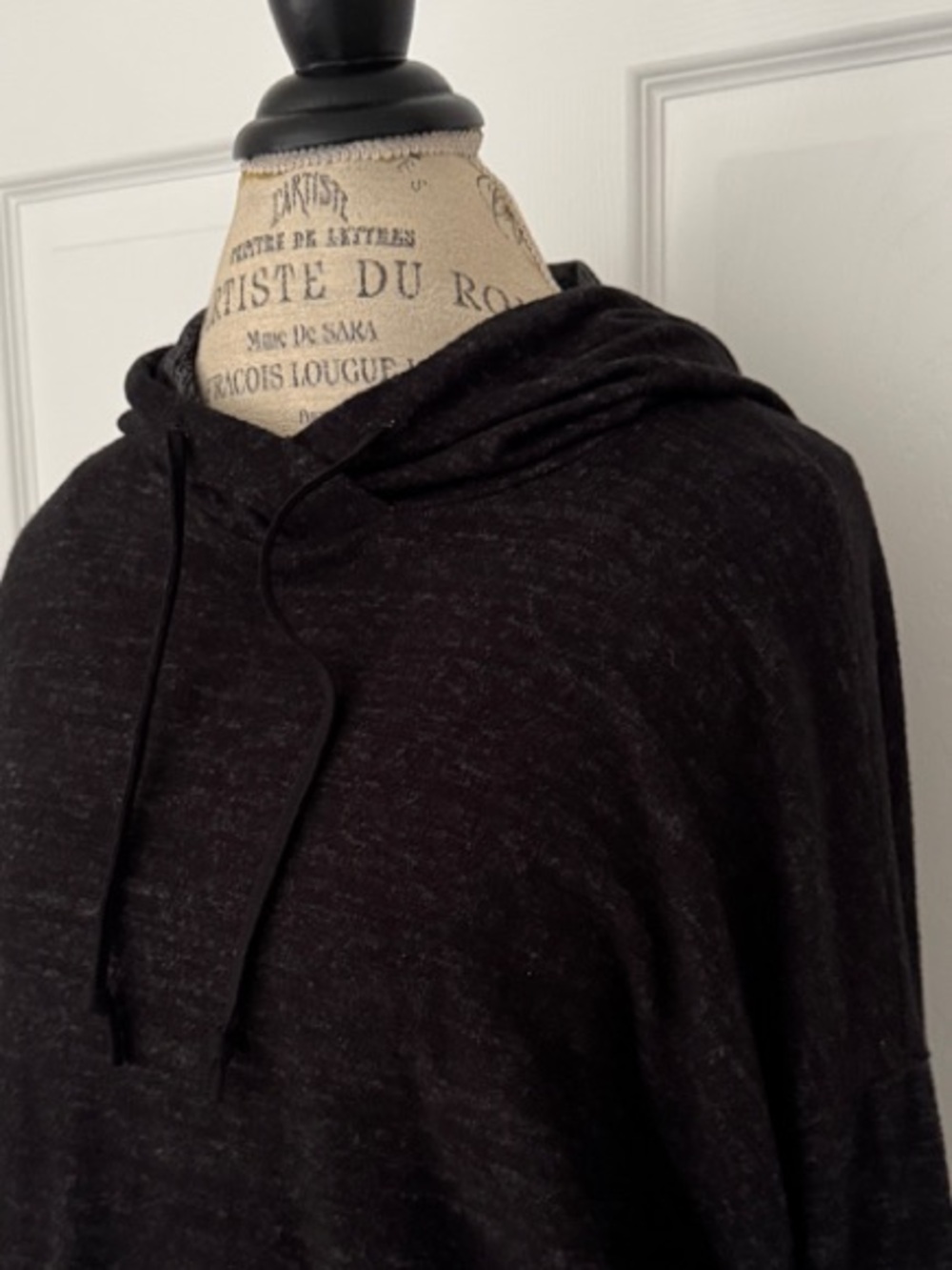 Womens lightweight black hoodie/jogger set